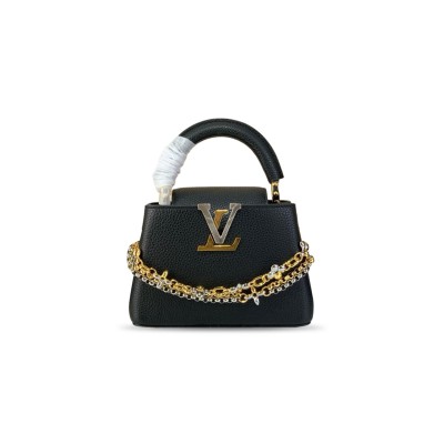 LOUIS VUITTON CAPUCINES MINI M27035 (21*13.6*8cm) LOUIS VUITTON CAPUCINES MINI M27035 (21*13.6*8cm)